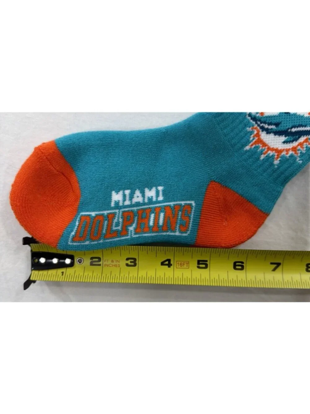 Youth NFL Team Apparel Miami Dolphins Socks NWT